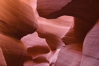 Abstract Antelope Canyon Sandstone Rock Formations