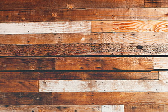 Rustic Wooden Planks Background with Varied Textures