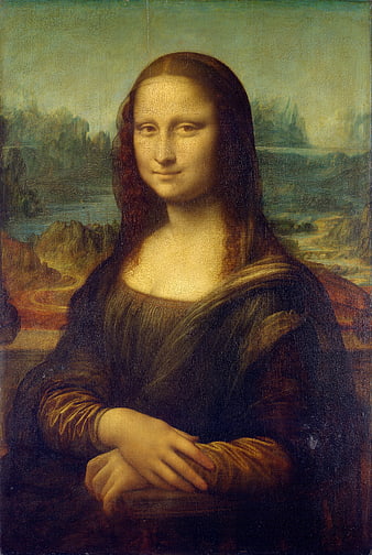 Mona Lisa Portrait Painting by Leonardo da Vinci