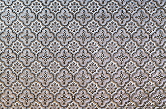 Ornate Baroque Ceramic Tile Pattern Texture