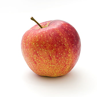 Fresh Red Apple Isolated on White Background