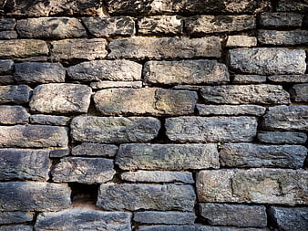 Textured Ancient Stone Wall Background