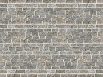 Gray Brick Wall Texture Background