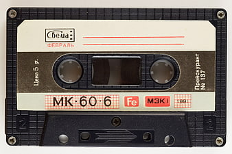 Vintage Soviet Svema Cassette Tape MK-60-6