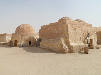 Star Wars Mos Espa Desert Village Set in Tunisia