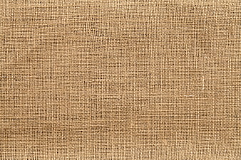 Close-up texture of brown burlap fabric background