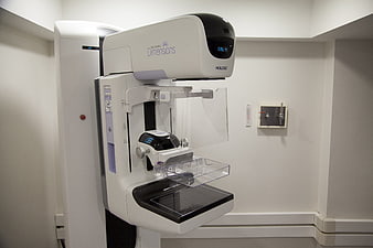 Hologic Selenia Dimensions Mammography Machine in Medical Room