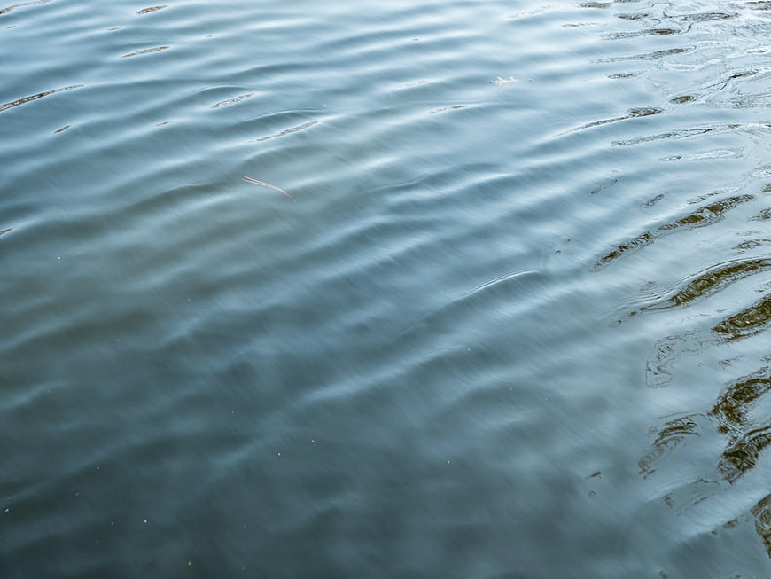 Calm Blue Water Surface with Gentle Ripples
