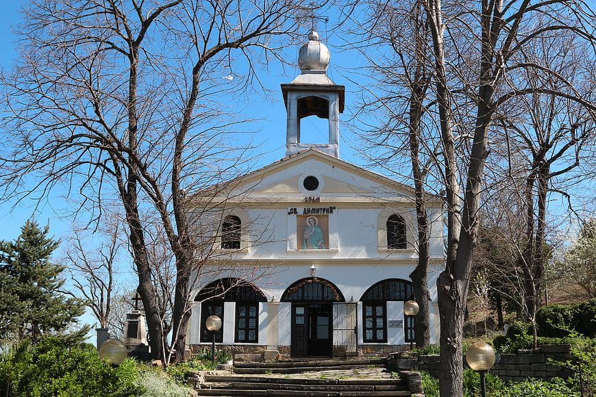 White Orthodox Church in Svishtov, Bulgaria