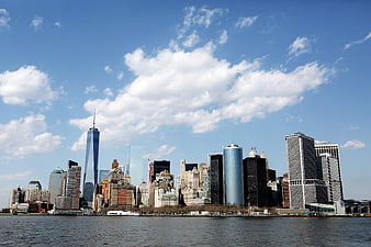 New York City Skyline with One World Trade Center