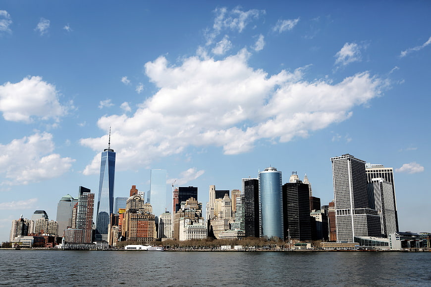 New York City Skyline with One World Trade Center