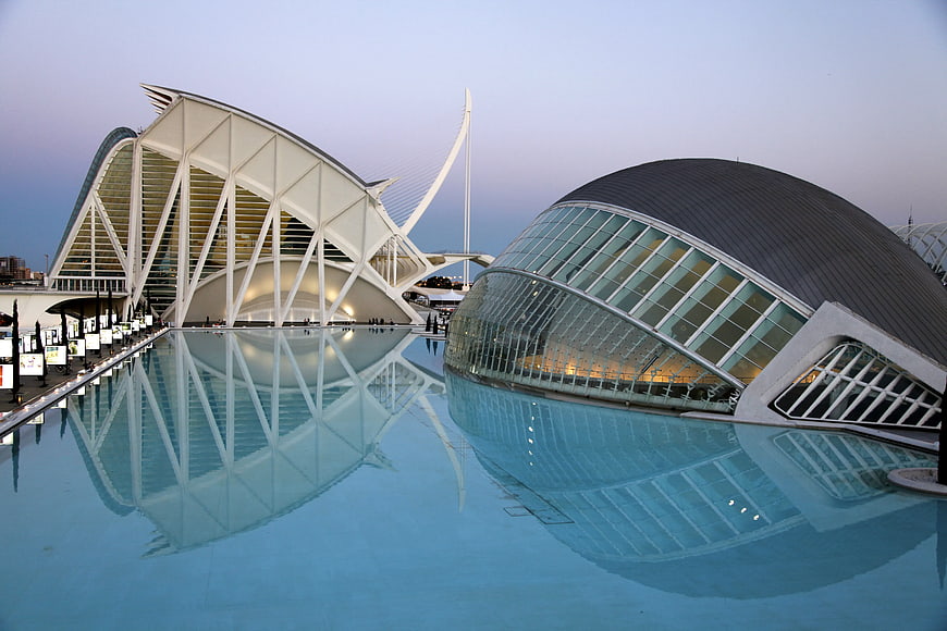 City of Arts and Sciences Valencia Spain Architecture Reflection