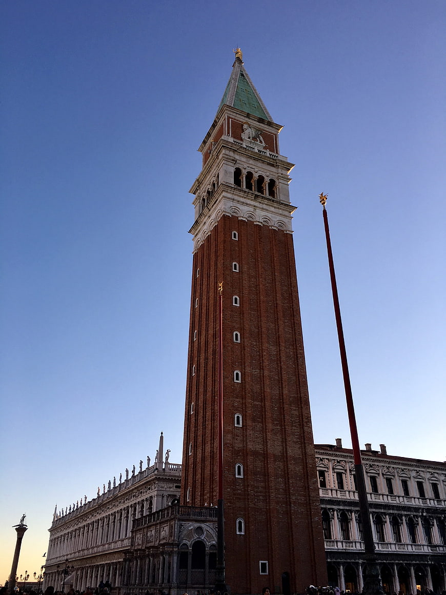 St Mark's Campanile in Venice, Italy