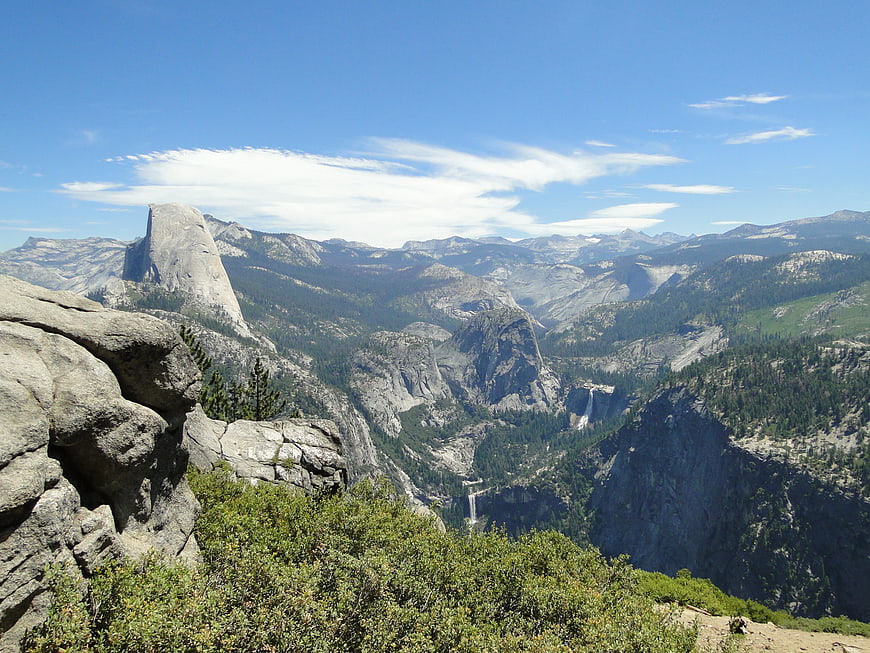 Yosemite National Park Half Dome Panorama