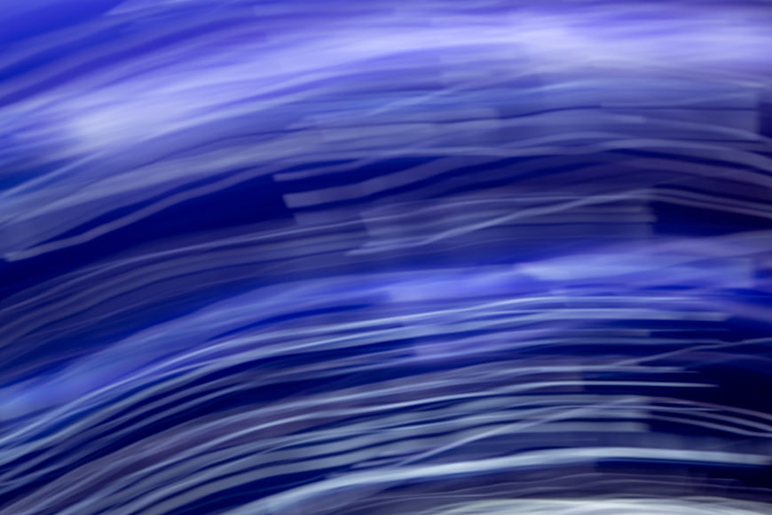 Abstract Blue Motion Blur Background