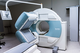 Siemens Symbia SPECT-CT Scanner in Medical Imaging Room