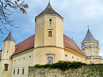 Rosenburg Medieval Castle in Austria with Turrets