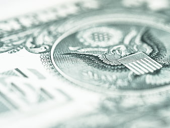 Close-up of US Dollar Bill Eagle Seal