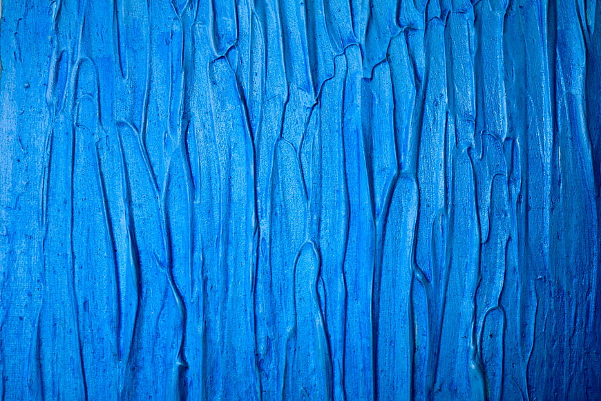 Abstract Blue Paint Texture Background