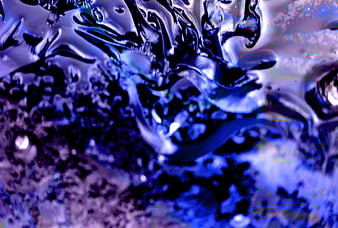 Abstract blue and purple shiny liquid texture background
