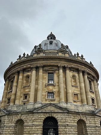 Historic Stone Dome Architecture Under Overcast Sky