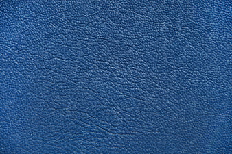 Close-up texture of blue leather material background