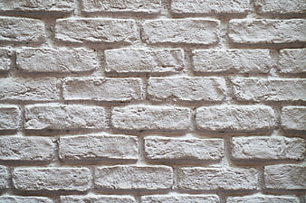 White Painted Brick Wall Texture Background