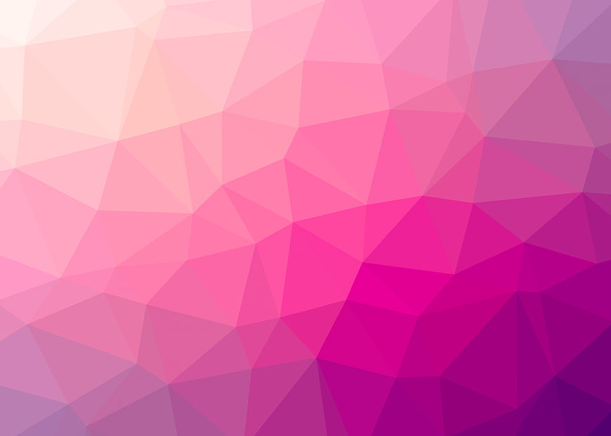 Abstract Pink and Purple Geometric Polygon Background