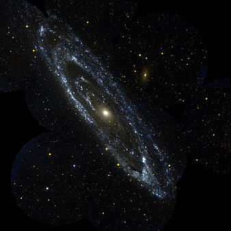Andromeda Galaxy Deep Space Mosaic