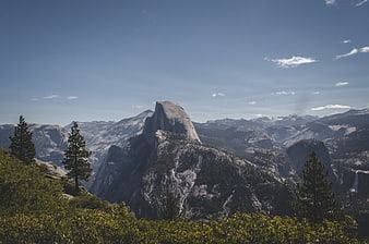 Half Dome Yosemite National Park Landscape