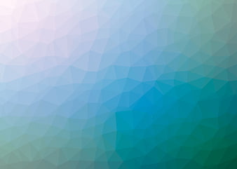 Abstract Geometric Low Poly Blue and Teal Background