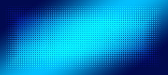 Abstract Blue Halftone Dot Pattern Background