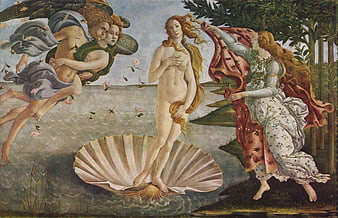 The Birth of Venus by Sandro Botticelli Renaissance Painting