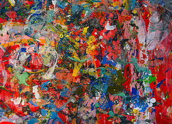 Vibrant Abstract Paint Texture Background