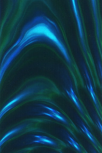 Abstract wavy blue and green foil texture background