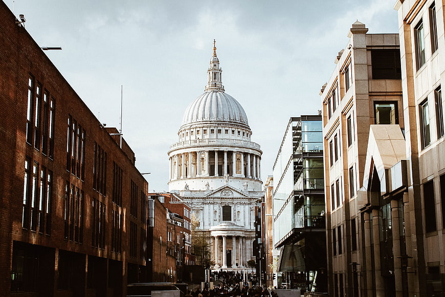 St Paul's Cathedral London Street View Architecture