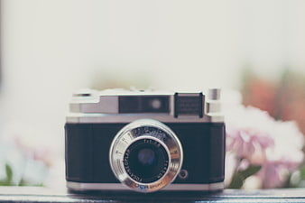 Vintage Foca Sport Film Camera with Shallow Depth of Field