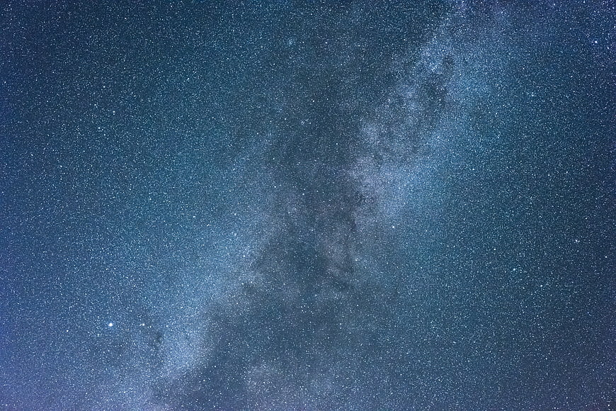 Milky Way Galaxy Night Sky with Stars