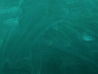Textured Teal Green Paint Background with Brush Strokes