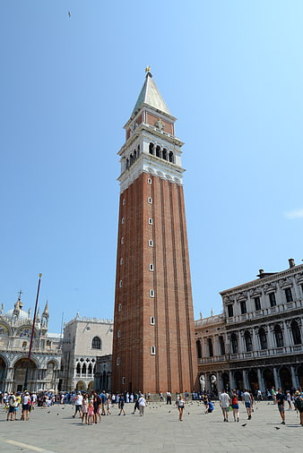 St Mark's Campanile Tower in Venice Italy