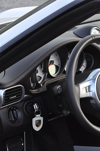 Porsche 911 Turbo Interior Dashboard and Steering Wheel