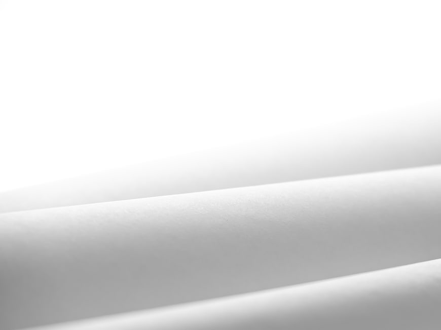 Minimalist White Abstract Background with Soft Shadows