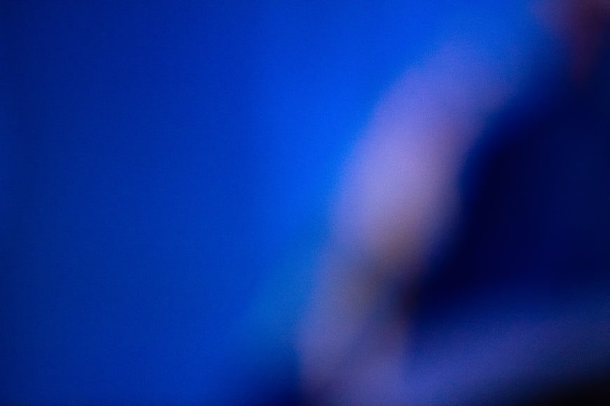 Abstract Blue Gradient Background with Soft Blur