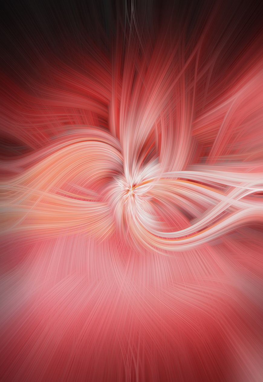 Abstract Red and Pink Swirling Light Motion Background