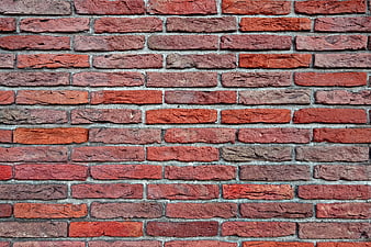 Red Brick Wall Texture Background