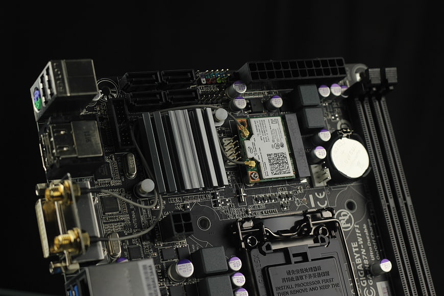 Gigabyte GA-H97N-WIFI Mini-ITX Motherboard Close-Up Detail