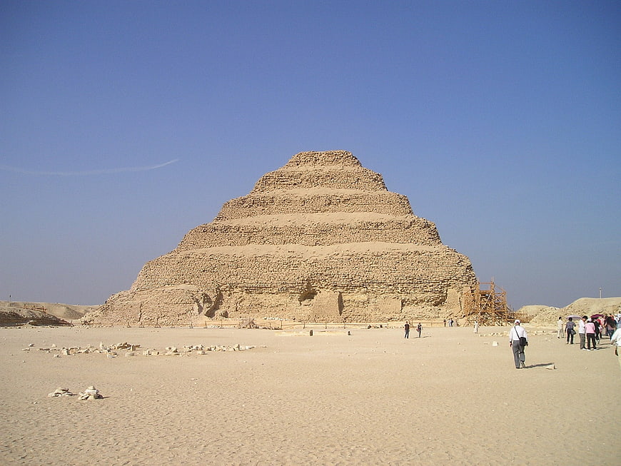 Step Pyramid of Djoser in Saqqara, Egypt