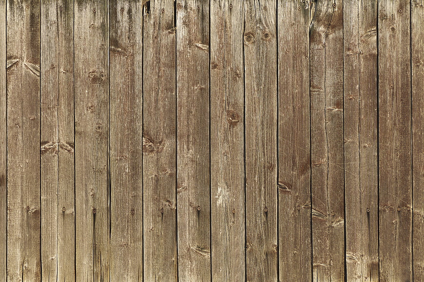 Weathered Vertical Wooden Planks Texture Background