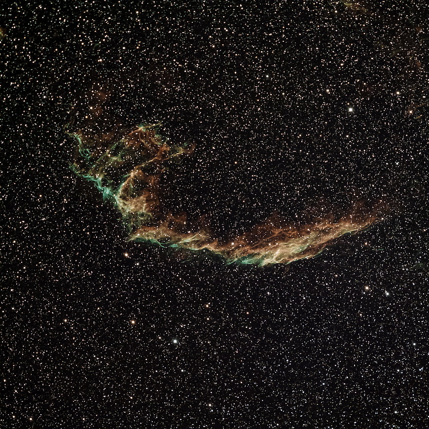 Stunning Astrophotography of a Cosmic Nebula in Deep Space