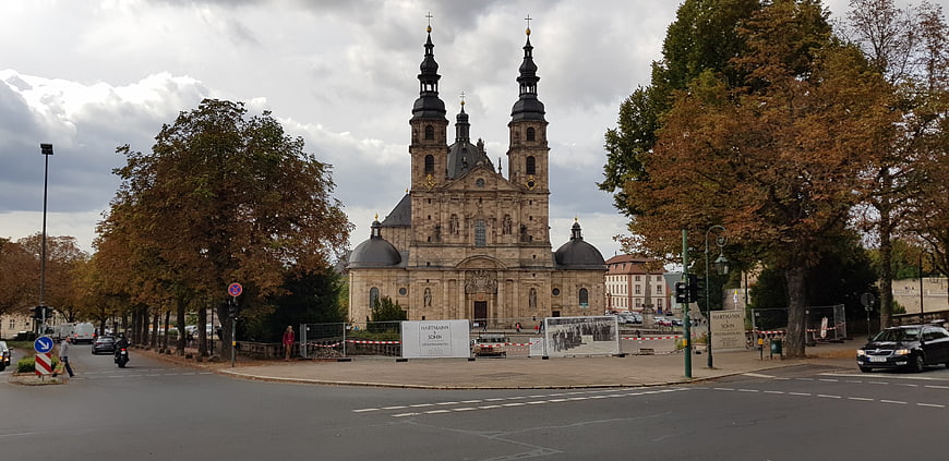 Hartmannskirch Church Dresden Autumn Street View